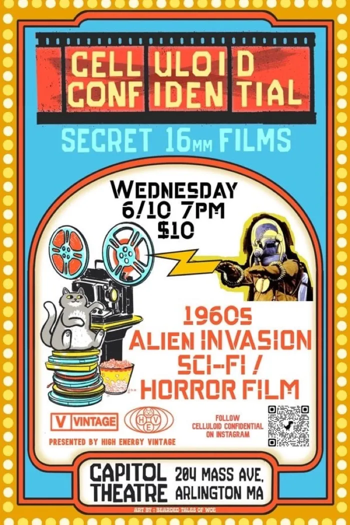 Production art for Celluloid Confidential