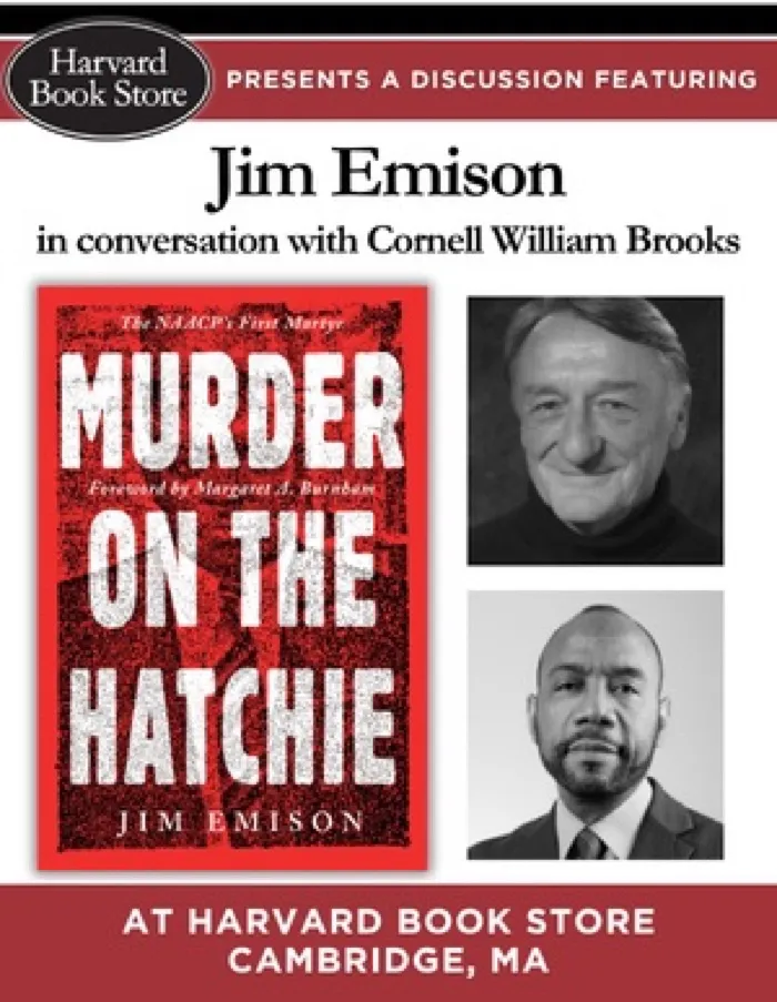 Production art for Jim Emison at Harvard Book Store