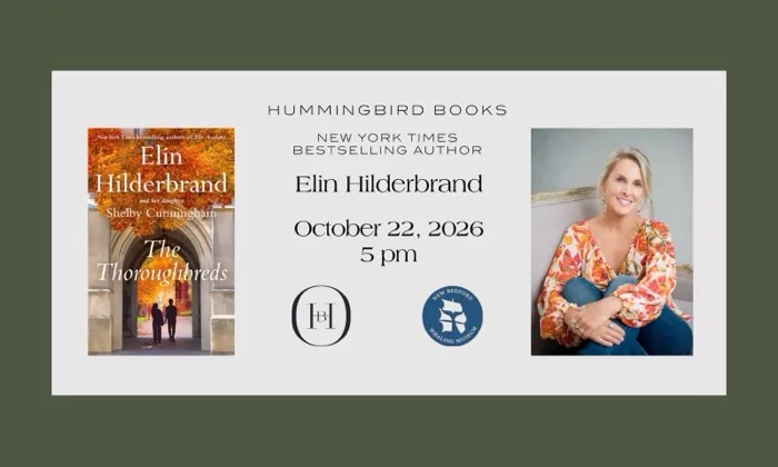 Production art for An Evening of Conversation with Elin Hilderbrand (New Bedford) - 5pm