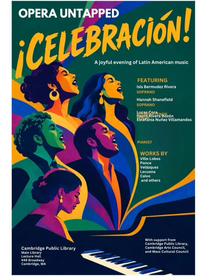 Production art for Opera UnTapped: Celebración!