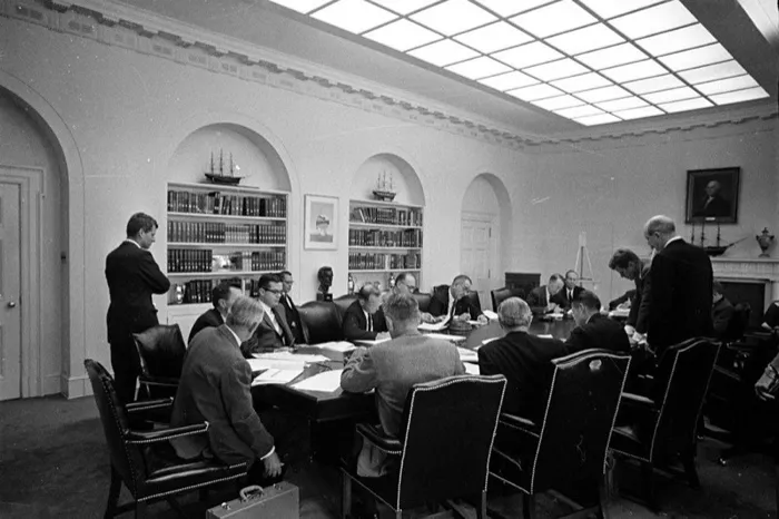 Production art for U.S. Policy Against Soviet-Bloc Trade: The Kennedy Administration After the Cuban Missile Crisis