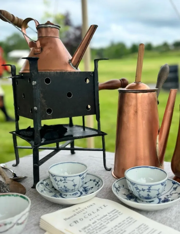 Production art for A Bittersweet History: The Role of Chocolate in 18th-Century New England