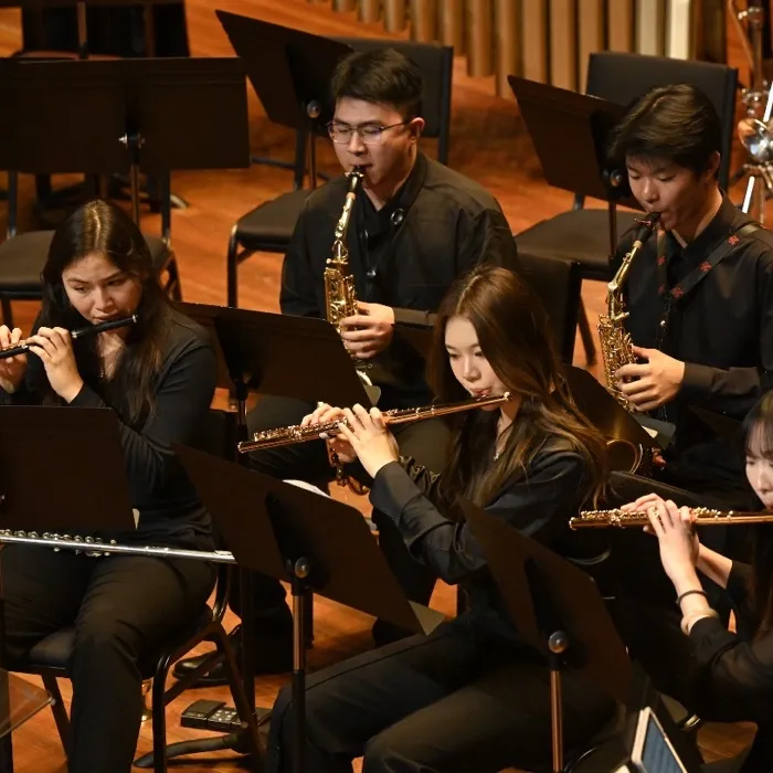 Production art for NEC Symphonic Winds