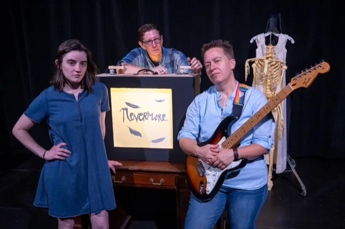 Production art for Literary Monsters: Spooky Stories! Shadow Puppets! Live Music!