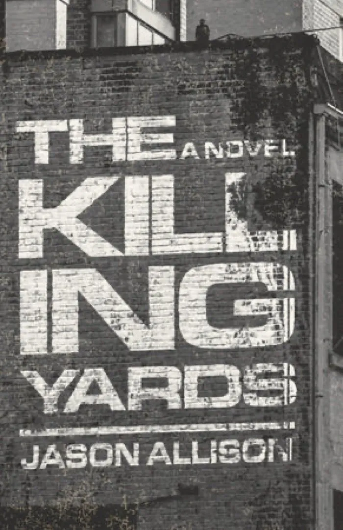Production art for Author Talk: Jason Allison—The Killing Yards