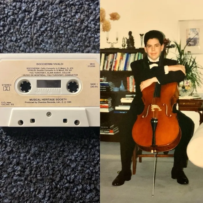 Production art for My First Cassette Tape: Vivaldi & Boccherini