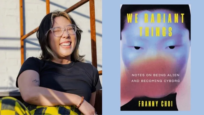 Production art for Author Event: We Radiant Things by Franny Choi