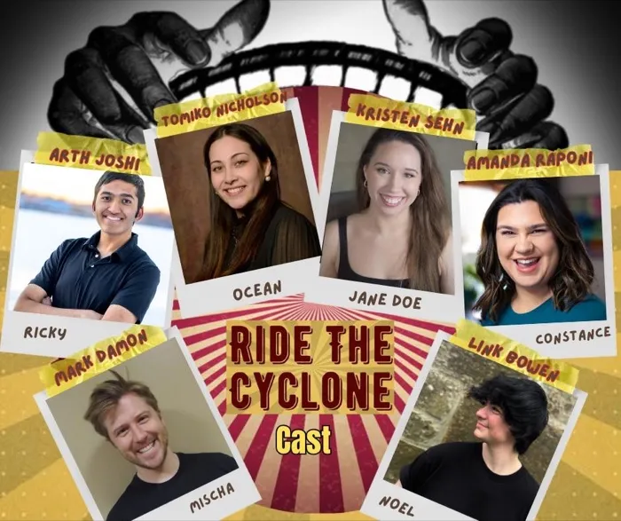Production art for Ride the Cyclone