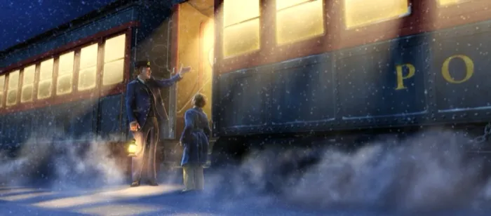 Production art for The Polar Express