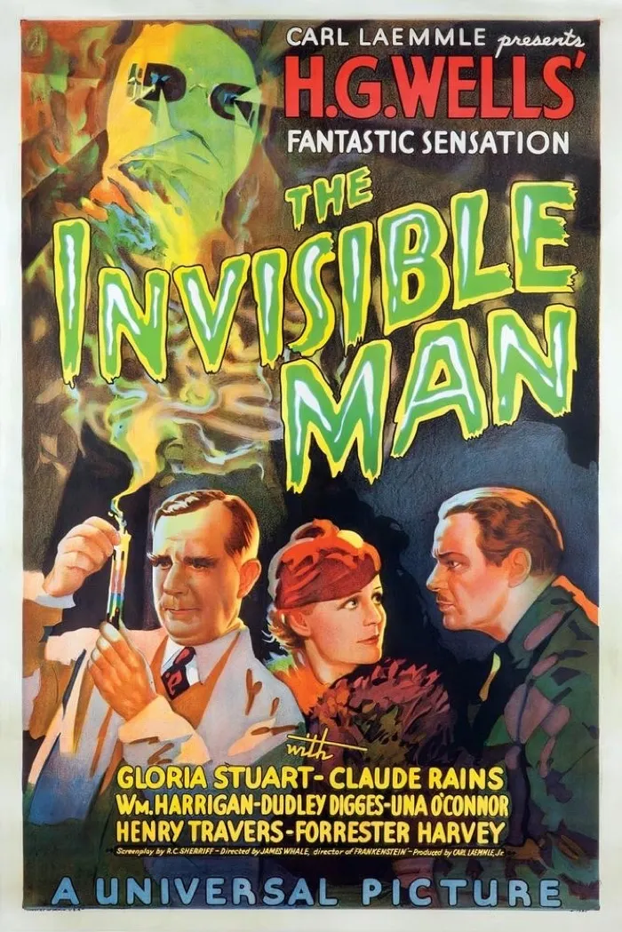 Production art for The Invisible Man