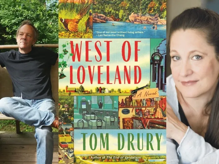 Production art for Tom Drury with Jayne Anne Phillips: West of Loveland