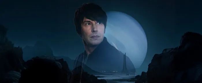 Production art for Professor Brian Cox — Emergence