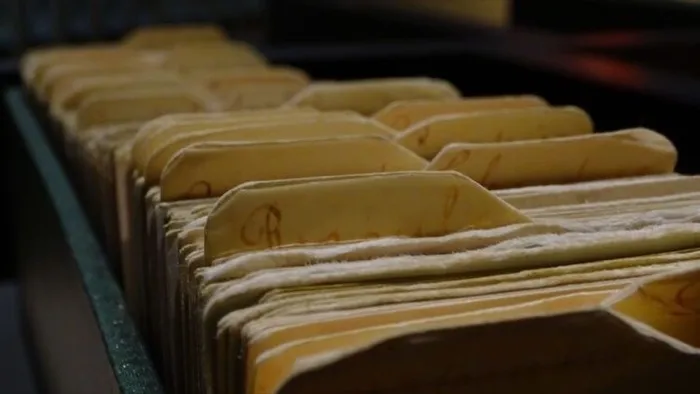 Production art for Rights & Records: Germany's Stasi Records Archive & Ireland's National Centre for Research and Remembrance