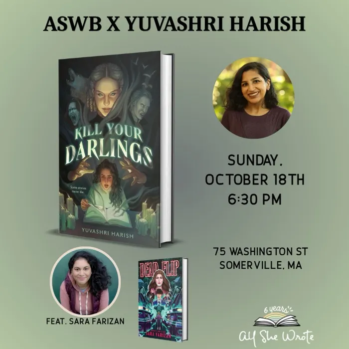 Production art for ASWB Presents: Yuvashri Harish