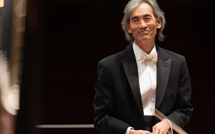 Production art for Kent Nagano conducts Mendelssohn, Machover, & Nante