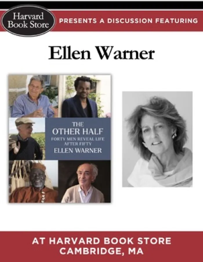 Production art for Ellen Warner at Harvard Book Store