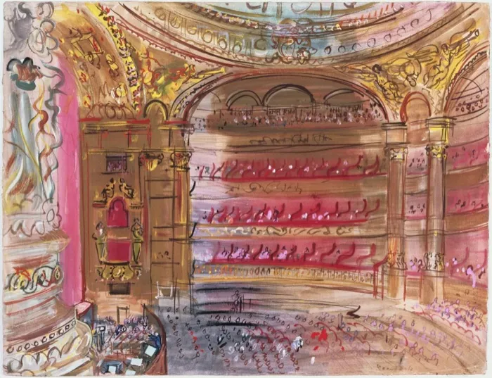 Production art for Sotto Voce
