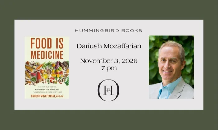 Production art for An Evening of Conversation with Dariush Mozaffarian