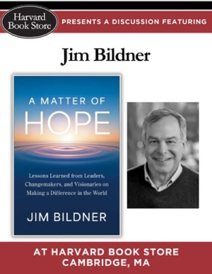 Production art for Jim Bildner at Harvard Book Store