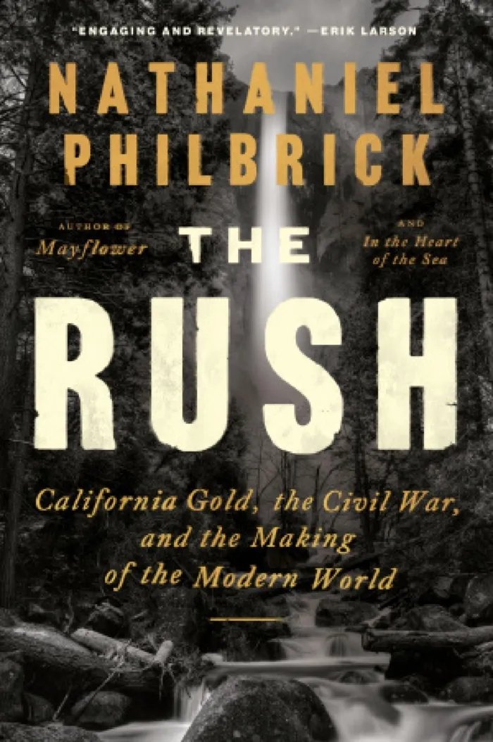 Production art for Meet the Author: Nathaniel Philbrick — The Rush