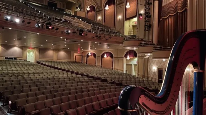 Production art for Harp Extravaganza XXV