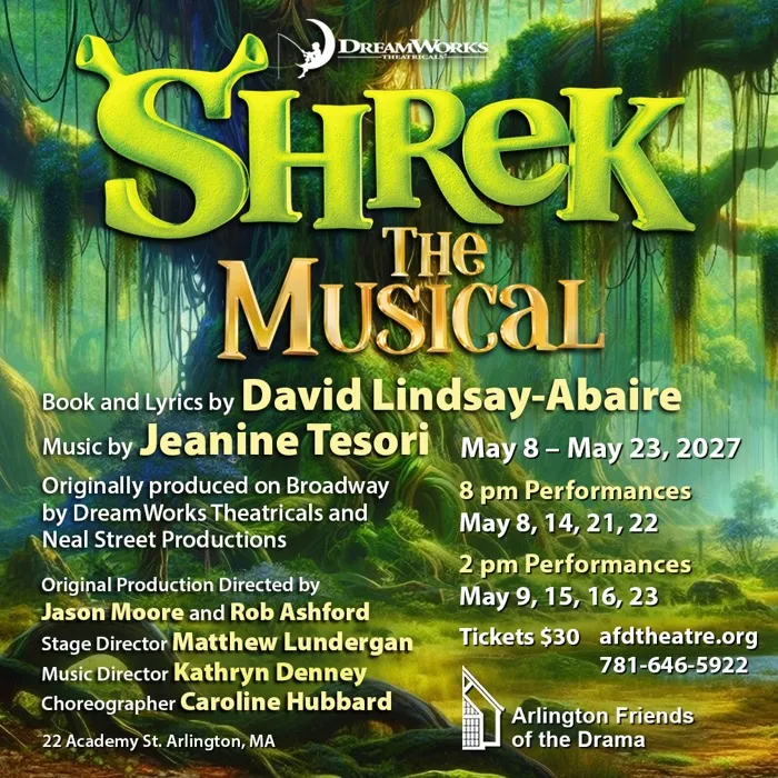 Production art for Shrek The Musical