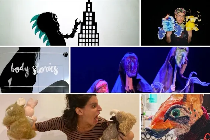 Production art for Puppet Showplace Theater Presents: Fall Puppet Slam