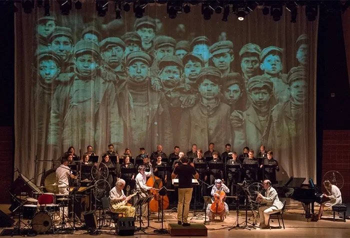Production art for Julia Wolfe's Anthracite Fields