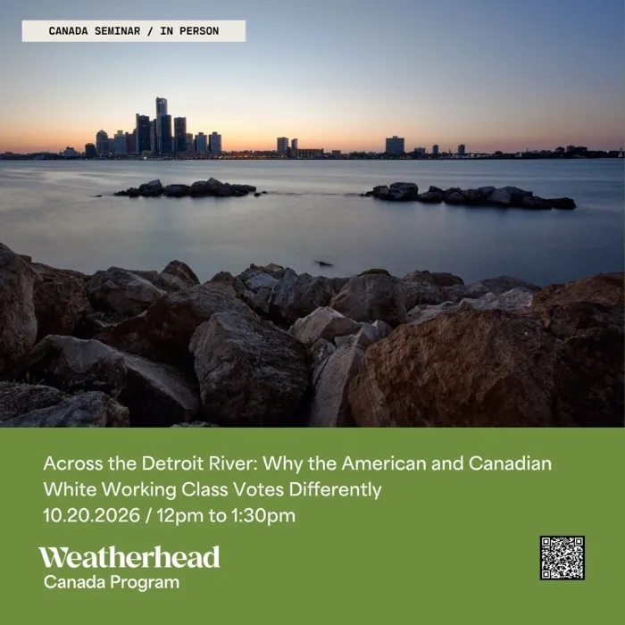Production art for Canada Seminar: Why the American and Canadian White Working Class Votes Differently