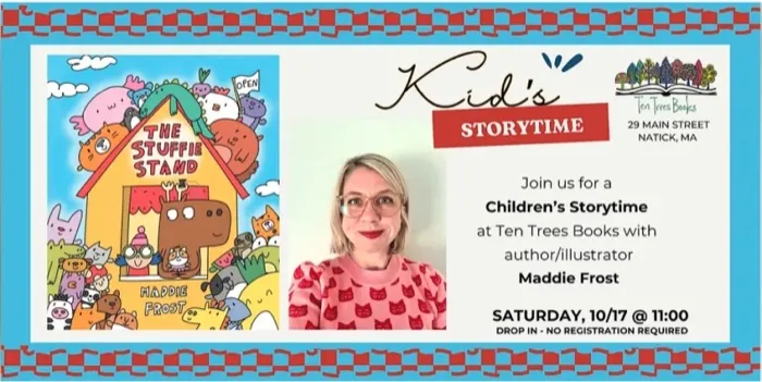Production art for Story Time with Maddie Frost: The Stuffie Stand