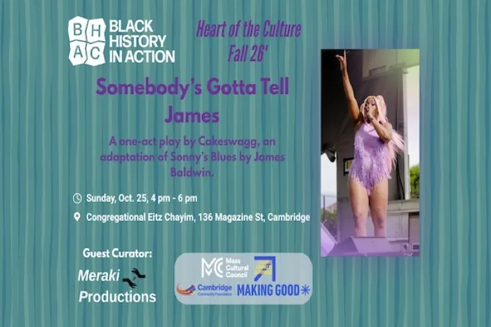 Production art for Somebody's Gotta Tell James