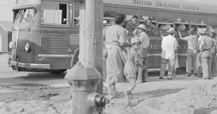 Production art for Curator Talk: Noguchi and Japanese American Internment During World War II