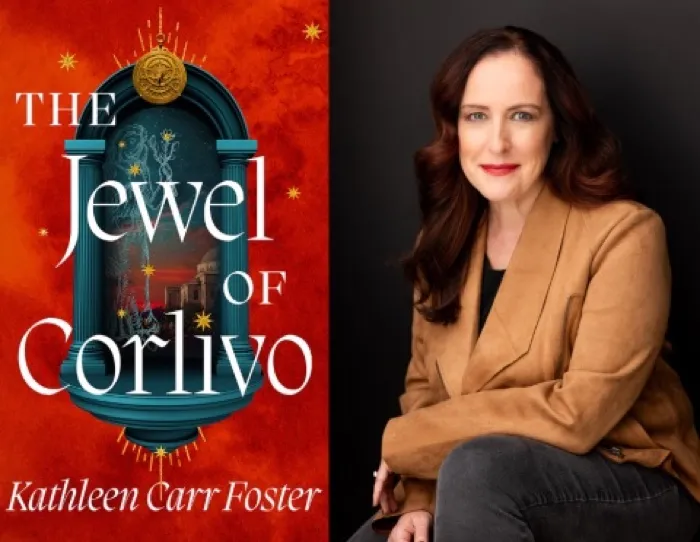 Production art for Kathleen Carr Foster: The Jewel of Corlivo