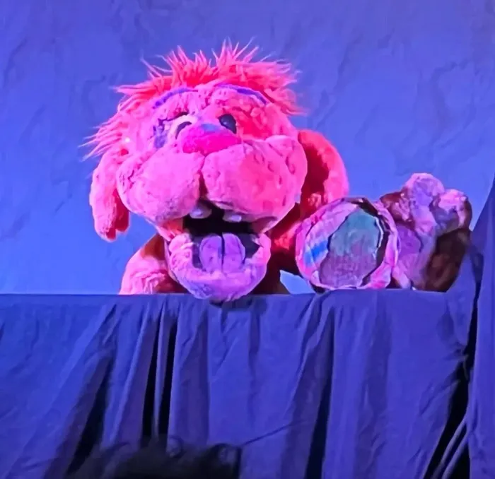 Production art for The Breakfast Show by Nate Puppets