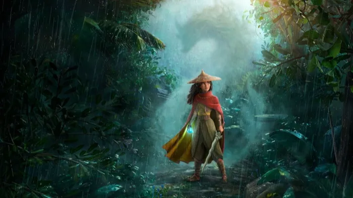 Production art for Raya and the Last Dragon