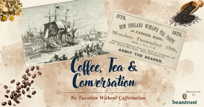Production art for Coffee & Conversation: The Beverly Tea Party