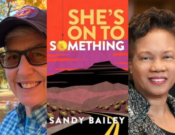 Production art for Sandy Bailey: She's On To Something