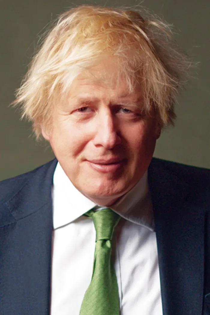 Production art for Boston Speakers Series: Boris Johnson