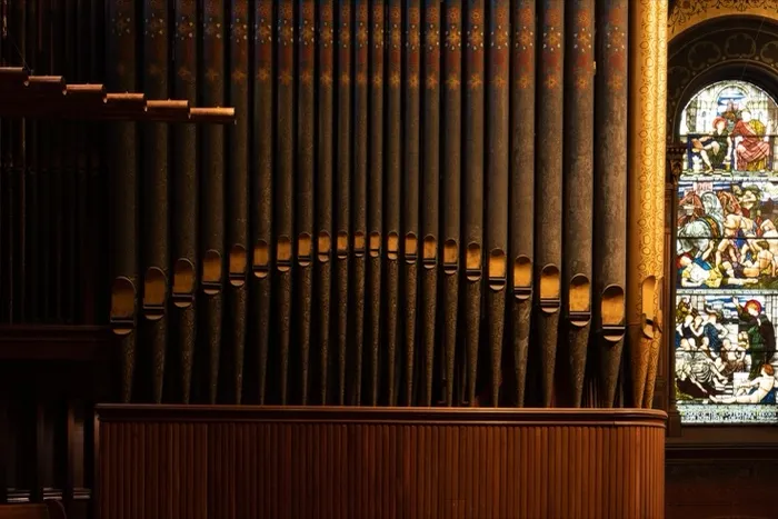 Production art for Free Fridays at Trinity: Organ Concerts