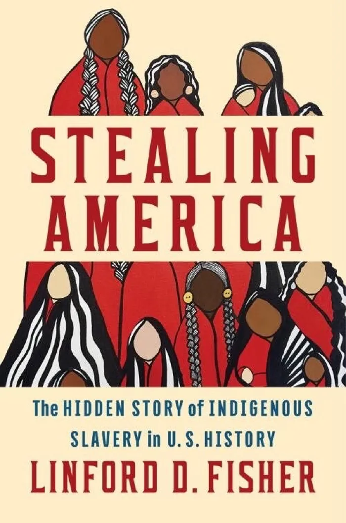 Production art for Author Talk: Linford D. Fisher — Stealing America