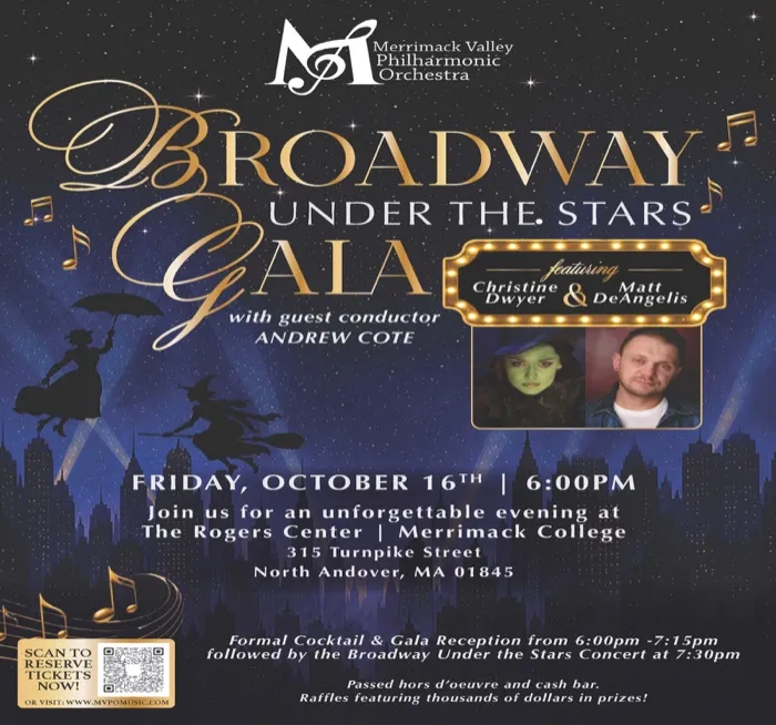 Production art for Broadway Under the Stars