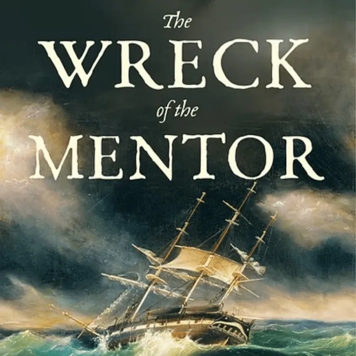 Production art for Eric Jay Dolin, author of The Wreck of the Mentor