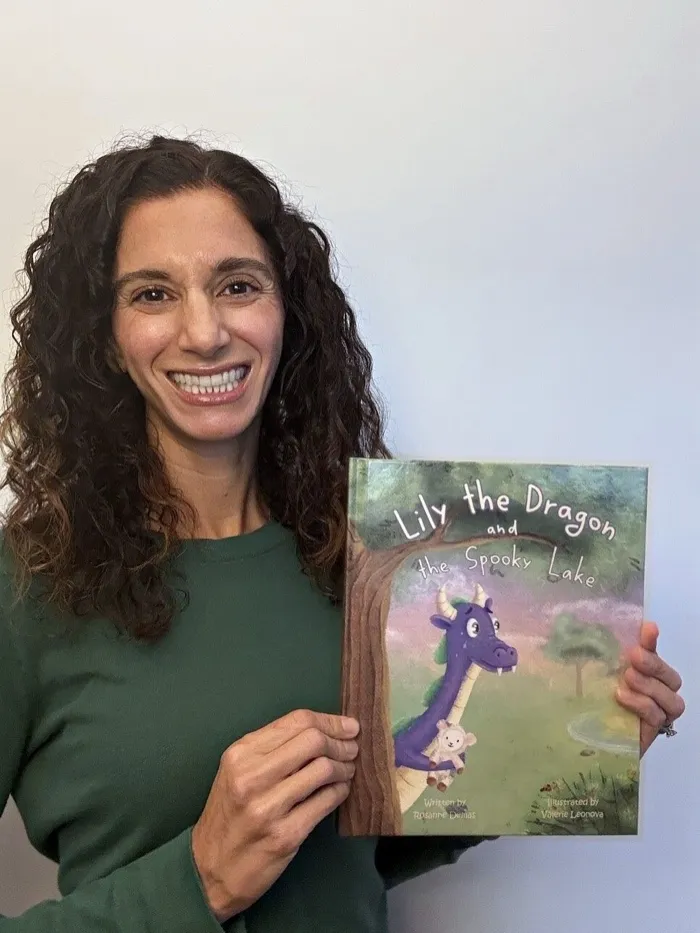 Production art for Rosanne Demas — Lily the Dragon and the Spooky Lake (All-Ages Storytime)