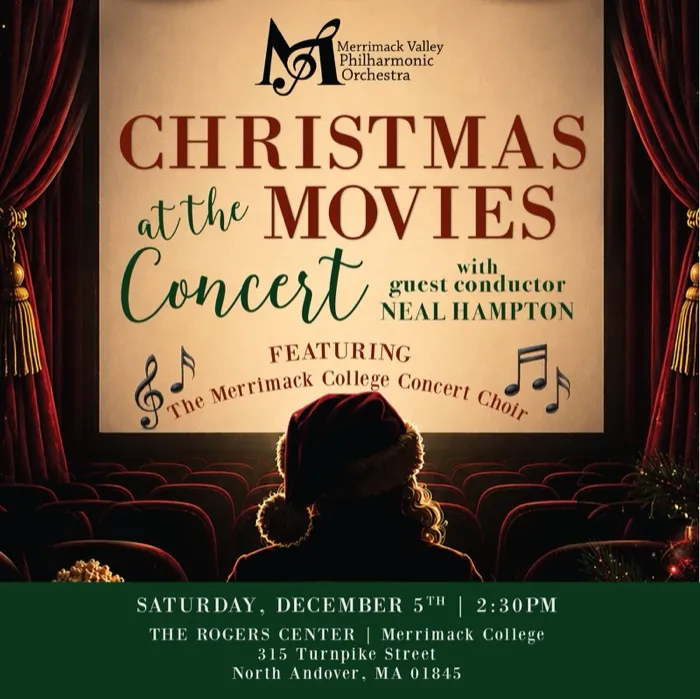 Production art for Christmas at the Movies