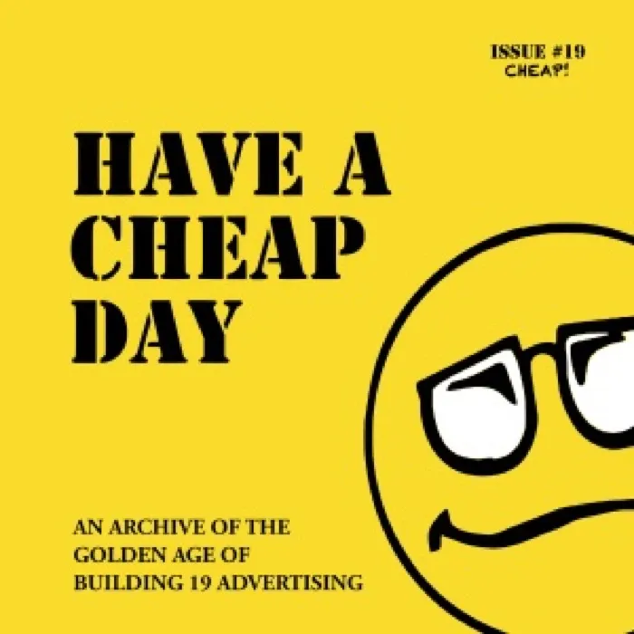 Production art for Randy Cogill and Tripp Underwood: Have a Cheap Day