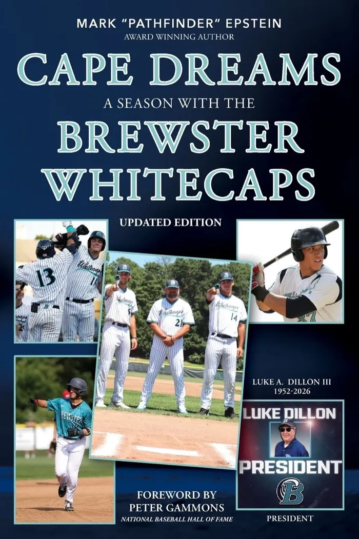 Production art for Author Signing with Mark Epstein - CAPE DREAMS: A SEASON WITH THE BREWSTER WHITECAPS