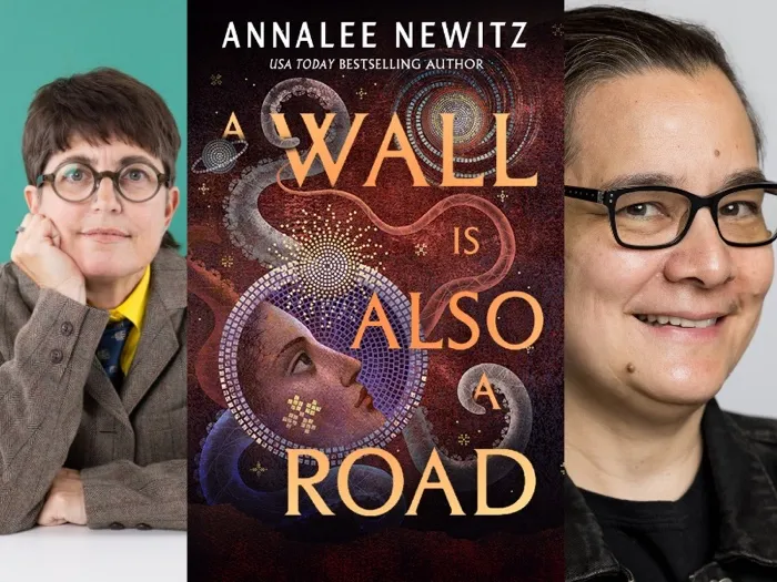 Production art for Annalee Newitz with Cecilia Tan: A Wall Is Also a Road