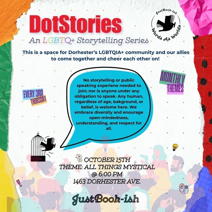 Production art for DotStories: All Things Mystical