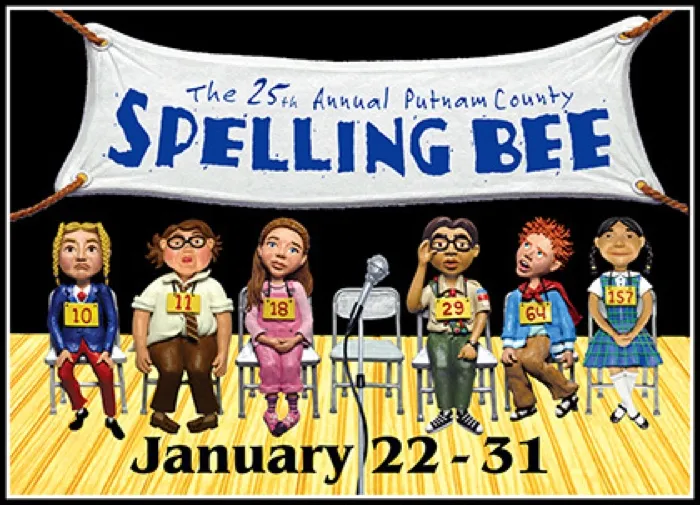 Production art for The 25th Annual Putnam County Spelling Bee