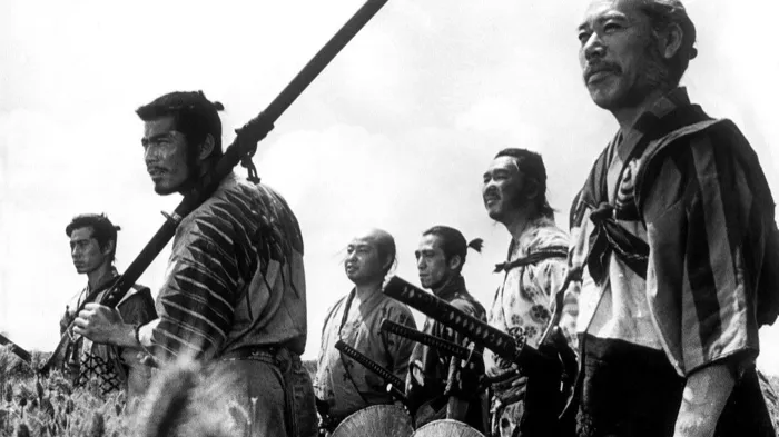 Production art for Seven Samurai